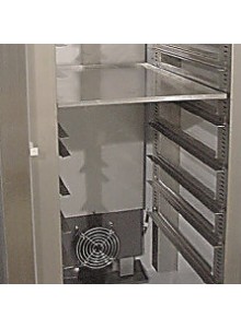 Ventiladores interiores para asegurar una distribución uniforme del aire frío.