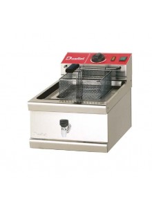 Freidora simple eléctrica  con grifo 13L 380v