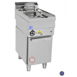 Freidora con mueble eléctrica simple 12L 380v alto rendimiento