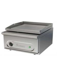 Fry tops eléctricos fondo 550 placa rectificada 20 mm