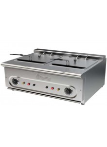 Freidora doble eléctrica sobremesa 10L fondo 550