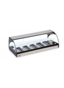 Vitrina Calienta tapas al baño maría doble