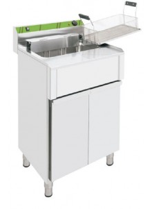 Freidora Especial Pastelería Eléctrica con mueble 16L