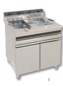 Freidora Con Mueble Eléctrica doble 13L 380v