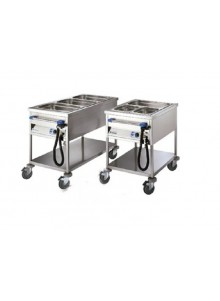 Carro Baño María Eléctrico con mueble 1/1 Calor Seco