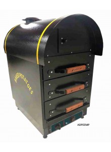 Asador de patatas eléctrico 3 cajones