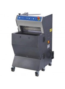Cortadora de pan automatica con mueble corte 14 mm