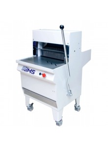 Cortadora de pan manual con mueble corte 15 mm ancho 500